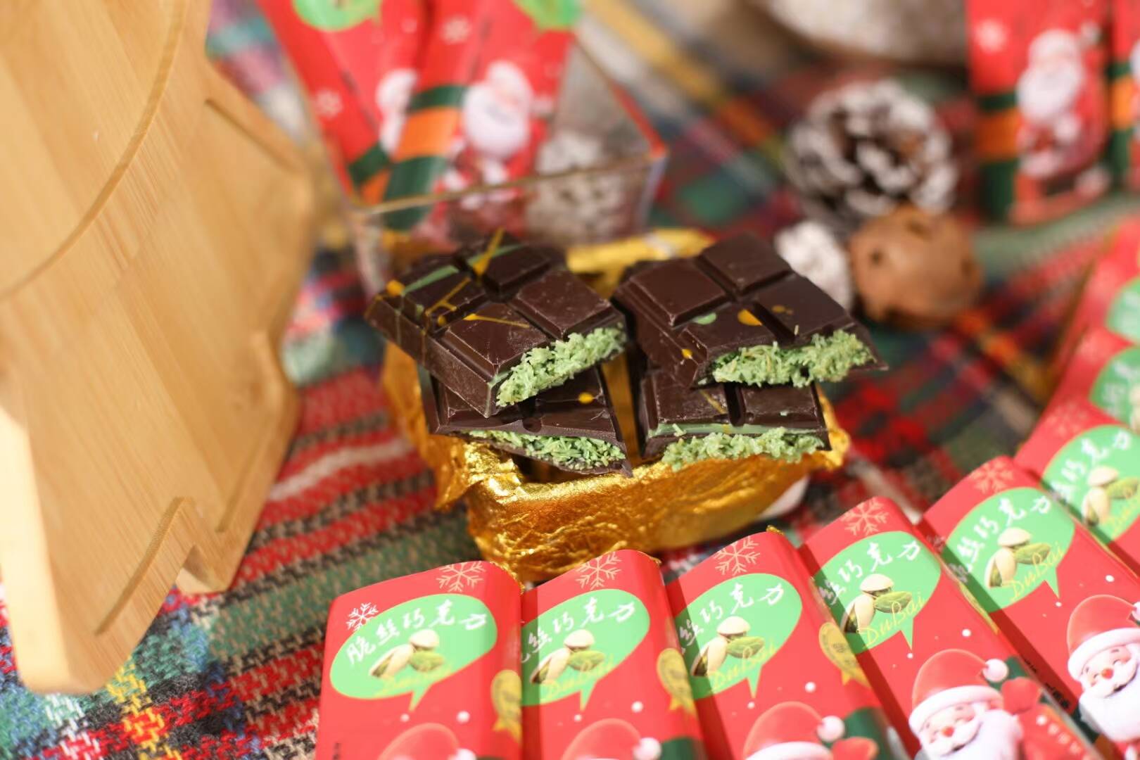 迪拜風(fēng)味巧克力 50g  爆品！  圣誕款(圖3)